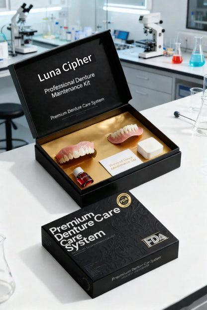 👑2026 Eaily Hot Sale Ends Today: 70% OFF! Luna Cipher Custom Custom-Fit Full Functional DenturesMake you more confident