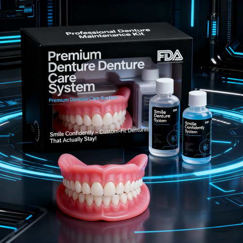 🦷HazyGalaxy™ Custom-Fit Functional Dentures — Up to 70% OFF for a More Confident Smile!